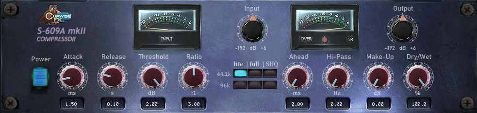 S-609A mk2 Bus Compressor + Limiter - Image 2